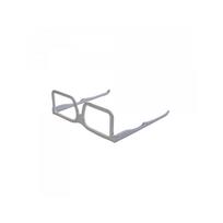Portatīvā datora galda statīvs Glasses Laptop Stand Silver