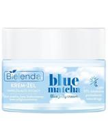 Bielenda veido gelio kremas drėkinantis, regeneruojantis, lyginantis su hialuronu Bielenda Blue Matcha 50ml