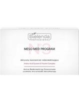 Bielenda Professional koncentratas su amino rūgštimis ir vitaminų kompleksu mezoterapijai ir kitoms procedūroms Bielenda Meso Med Program 10x3ml