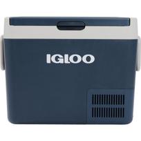 Automobilinis šaldytuvas Šaldymo Dėžė - Igloo ICF 40 38.8L Talpa, AC/DC Maitinimas, Pakeliamas Dangtis Elektrinė Mėlyna, Pilka