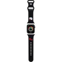 HELLO KITTY Silicone Kitty Head Strap Apple Watch 38/ 40/ 41mm Black