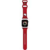 HELLO KITTY Silicone Kitty Head Strap Apple Watch 38/ 40/ 41mm Red