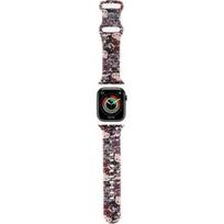 HELLO KITTY Silicone Tags Graffiti Strap Apple Watch 38/ 40/ 41mm Pink