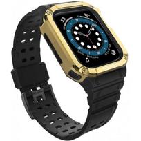 Hurtel Protect Strap Band Apple Watch 42/ 44/ 45mm Black/ Gold