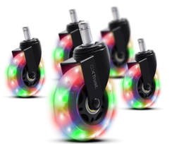 TRUST Wheels for gaming chair GXT701 RGB LED