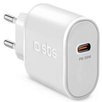 SBS USB-C 30W Charger, White