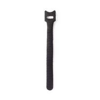 StarTech.com 6in (15cm) Hook and Loop Cable Ties, Black, Reusable Cable Straps, Adjustable and Flexible, Cord Organizer Tie/Wraps for Cable Management, Wire Loop Ties - 50 Pack
