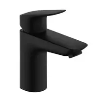 Hansgrohe Logis – praustuvo maišytuvas su „Push-Open“ išleidimo komplektu, EcoSmart, matinis juodas 71107670