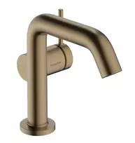 Hansgrohe Tecturis S – praustuvo maišytuvas su išleidimo komplektu, CoolStart, EcoSmart, šlifuotas bronzos spalvos 73323140