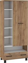 Vitrina Meblocross 1D1SP, ruda