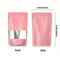Spalvoti plastikiniai maišeliai su užtrauktuku, 14*20cm+3cm