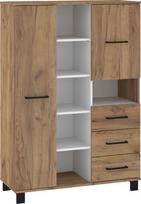 Vitrina Meblocross 2D3SP, ruda