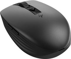 HP Belaidė Įkraunama 710 Tyli Pelė Biurui 7 Mygtukų Ličio-jonų, Juoda, Bluetooth 5.3, RF, suderinama su Windows/macOS