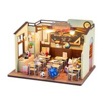 3D Miniatiūrinis namas Hongda Mokyklos klasė DMH-M2321, Miniature house kits