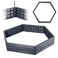 Pakelta lysvė Garden Box 150x75 cm, antracito spalva