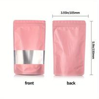 Spalvoti plastikiniai maišeliai su užtrauktuku, 18*26+4cm