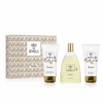 Rinkinys Aire Sevilla Aire de Sevilla Peonía moterims: tualetinis vanduo EDT, 150 ml + dušo želė, 150ml + kūno kremas, 150ml