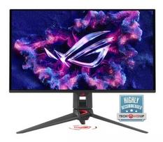 Asus ROG Swift OLED PG27UCDM gaming monitor ― 27-inch (26.5-inch viewable) 4K QD-OLED panel, 240Hz, 0.03ms (GTG), OLED Anti-Flicker 2.0, custom heatsink, OLED Care Pro, Neo Proximity Sensor, G-SYNC® compatible, VESA DisplayHDR™ 400 True Black, uniform brightness, 99% DCI-P3, true 10-bit color, DisplayWidget Center, DisplayPort™ 2.1a UHBR20 (80Gbps full bandwidth)