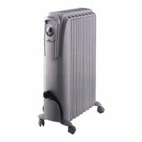 Tepalinis radiatorius (8 sekcijos) DeLonghi TRD04 0820 Juoda 2000 W Balta / Juoda