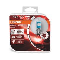 OSRAM automobilių lemputės HB4 51W 12V  NIGHT BREAKER LASER +150%