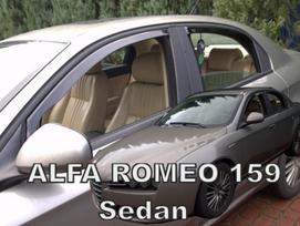 ALFA ROMEO 159 4D SEDANAS 2005 → 2011 (+OT)) Langų vėjo deflektoriai keturioms durims