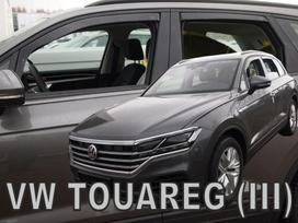 VOLKSWAGEN TOUAREG III 5D 2018 →  (+OT) langų vėjo deflektoriai keturioms durims