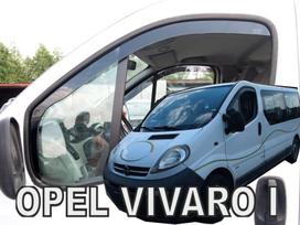 OPEL VIVARO 2001 → 2014  Langų vėjo deflektoriai priekinėms durims