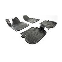 Volkswagen Caddy 2007 → 2014  Guminiai kilimėliai 3D aukštais borteliais