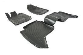 FORD Ranger 4 durų 2011 → Guminiai kilimėliai 3D aukštais borteliais