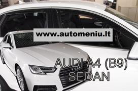 AUDI A4  (B9) 4 durų 2016 → (+OT)  Sedanas Langų vėjo deflektoriai keturioms durims