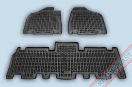 Kia Carnival II 2004 → 2014 , 5 sėdynės Guminiai kilimėliai su borteliais