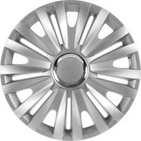 Ratų gaubtai R15 Sidabriniai ROYAL, 4 vnt