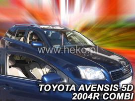 TOYOTA AVENSIS 4 durų 2003 → 2009  Sedanas  Langų vėjo deflektoriai priekinėms durims