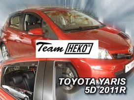 TOYOTA YARIS 5 durų XP130 2011 → 2020 (+OT) Langų vėjo deflektoriai keturioms durims