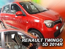 RENAULT TWINGO 5 durų 2014 →  Langų vėjo deflektoriai priekinėms durims