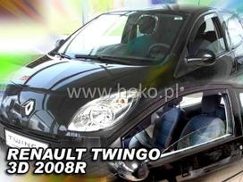 RENAULT TWINGO 3 durų 2007 → 2014 Langų vėjo deflektoriai priekinėms durims