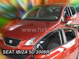 SEAT IBIZA 6J 5 durų  2008 → 2017 Langų vėjo deflektoriai priekinėms durims