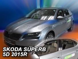 SKODA SUPERB III 5 durų 2015 → 2023 (+OT) LTB Langų vėjo deflektoriai keturioms durims