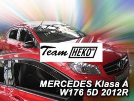 MERCEDES A W176 5 durų 2012 → 2018 Langų vėjo deflektoriai priekinėms durims