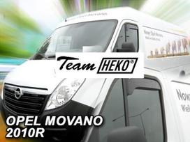 OPEL MOVANO 2010 → TRUMPI (OPK)  Langų vėjo deflektoriai priekinėms durims