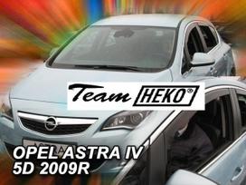 OPEL ASTRA IV J 4 /5 durų  2009 → 2015 Langų vėjo deflektoriai priekinėms durims