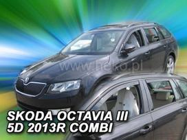 SKODA OCTAVIA III 5 durų 2013 → 2020 (+OT) Karavanas Langų vėjo deflektoriai keturioms durims