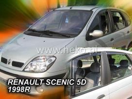 RENAULT SCENIC 5 durų 1996 → 2002 (+OT) Langų vėjo deflektoriai keturioms durims