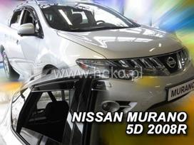 NISSAN MURANO 5 durų 2008 → 2014 (+OT) Langų vėjo deflektoriai keturioms durims