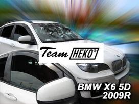 BMW X6 E71 5durų 2007 → 2014 Langų vėjo deflektoriai priekinėms durims