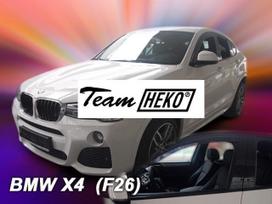 BMW X4 F26  5 durų 2013  → 2018 Langų vėjo deflektoriai priekinėms durims