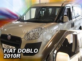 FIAT DOBLO 2010 → 2022 Langų vėjo deflektoriai priekinėms durims