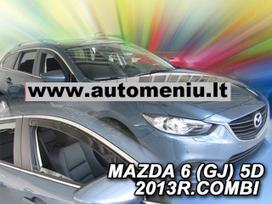 MAZDA 6 GJ 4/5 durų 2013 → 2024 Langų vėjo deflektoriai priekinėms durims