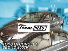 TOYOTA COROLLA E14/15 4 durų 2007 → 2013  Langų vėjo deflektoriai priekinėms durims