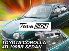 TOYOTA COROLLA E11 4 durų 1997 → 2001 (+OT)  Sedanas Langų vėjo deflektoriai keturioms durims